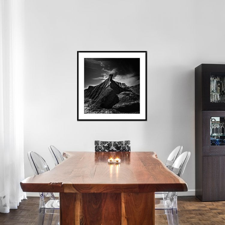"Fairy Chimney" Framed Digital Print by Yvette Depaepe, 38"x38"