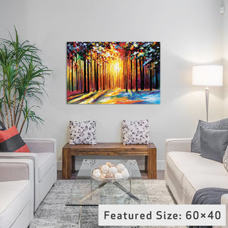 Sun Of January by Leonid Afremov