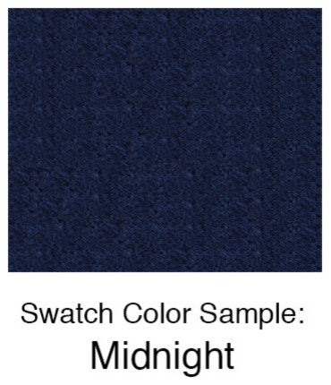 Hand Painted "Hello" Script Welcome Mat, Midnight Navy Blue