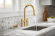 Kinzie Two Handle Pull-Down Bridge, Brushed Bronze