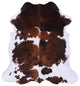 Tricolor Natural Cowhide Rug 6' 9" X 6' 5" C2412