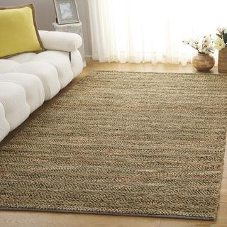 Safavieh Natural Fiber Couture Collection NFC101 Rug, Green/Natural, 4'x6'