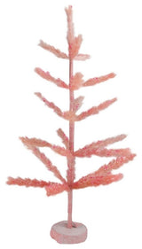 30" Pink Pastel Peach Sisal Pine Artificial Easter Tree
