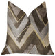 Badger Cove Brown Luxury Throw Pillow, 20"x20"