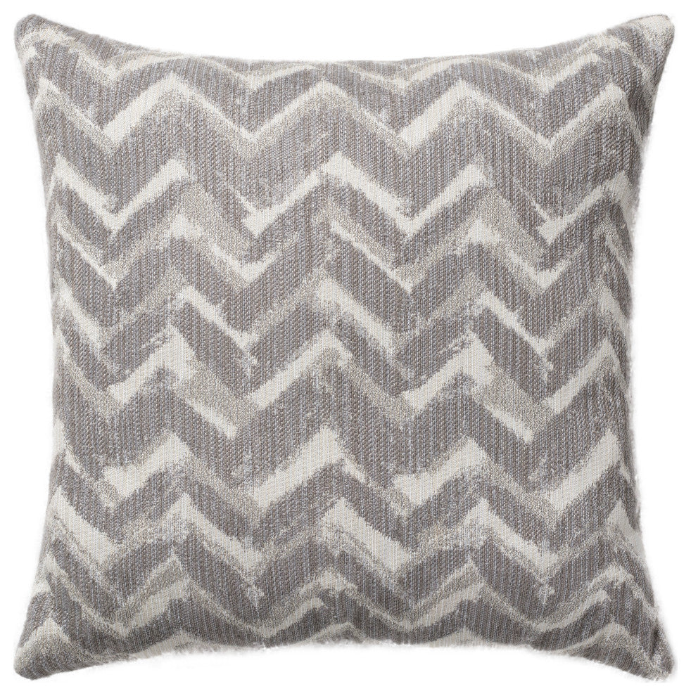 Linum Home Textiles Mirana Decorative Pillow Cover, Gray, Square