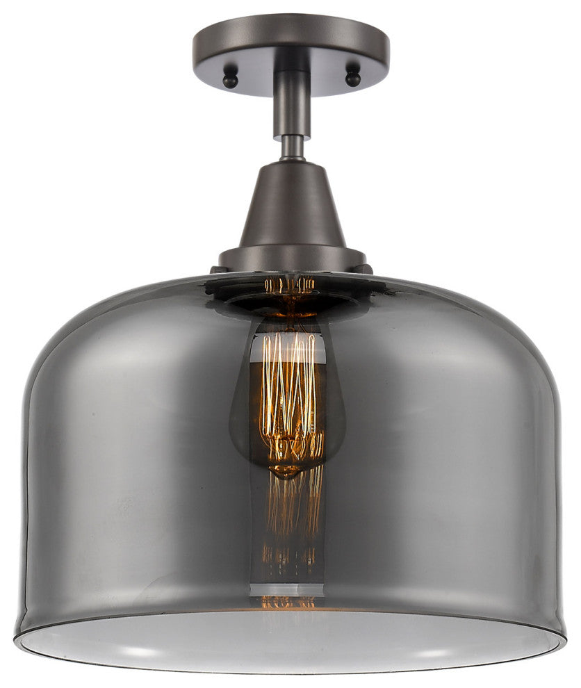 INNOVATIONS LIGHTING 447-1C-OB-G73-L X-Large Bell Flush Mount