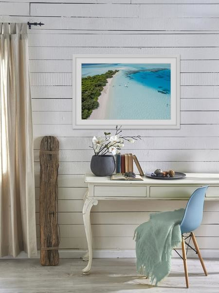 "My Oasis" Framed Painting Print, 18"x12"