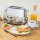Smeg 2-Slice Toaster, Chrome