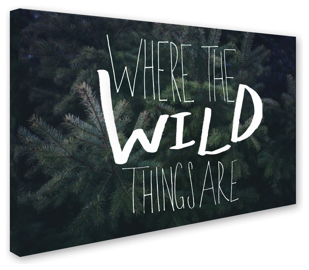 'Where the Wild Things Are' Canvas Art by Leah Flores