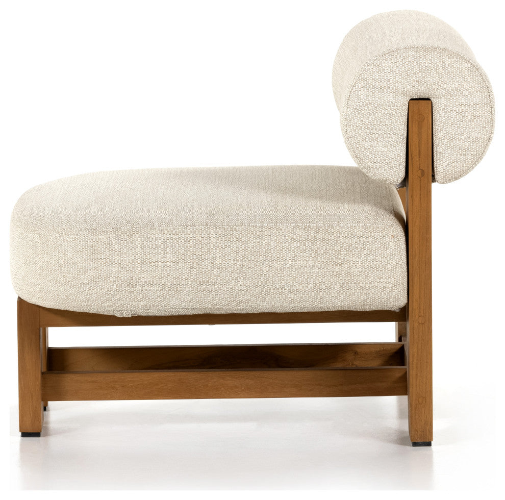 Malta Outdoor Chair-Natural Teak-Fsc