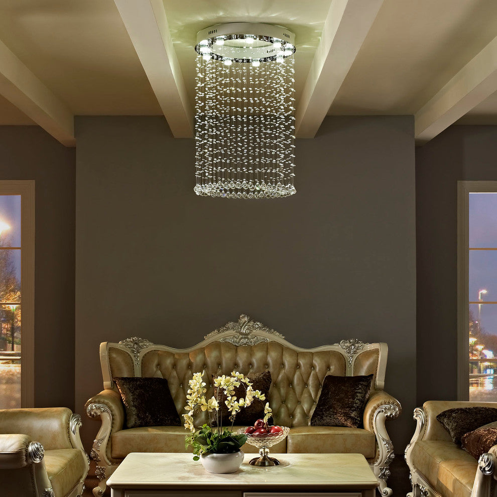 Modern Contemporary Living Dining Room Ceiling Light Chandelier White
