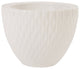 Ripple Planter, Gel Coat White