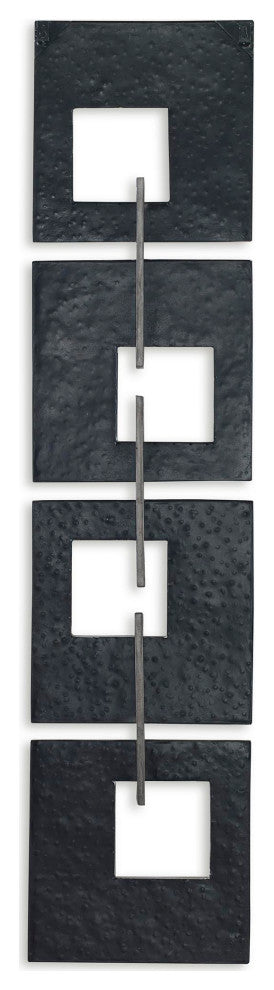 Uttermost Linked Champagne Metal Wall Decor