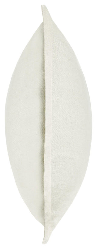 Amy 100% Linen 22" Square Throw Pillow by Kosas Home , Ivory