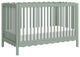 Swell 4-in-1 Convertible Crib With Toddler Bed Conversion Kit, Light Sage