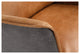 Mid - Century Modern Messina Leather Arm Chair Cognac - Brown