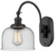 Bell Sconce, Matte Black, Seedy, Seedy