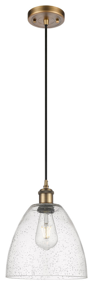 Innovations 516-1P-BB-GBD-94-LED 1-Light Mini Pendant, Brushed Brass