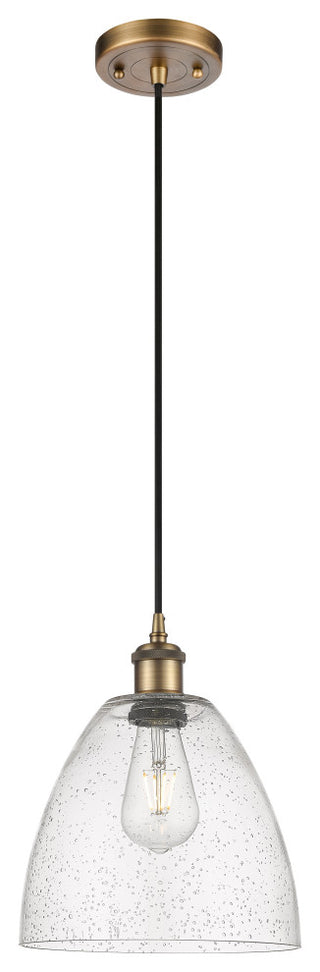 Innovations 516-1P-BB-GBD-94-LED 1-Light Mini Pendant, Brushed Brass