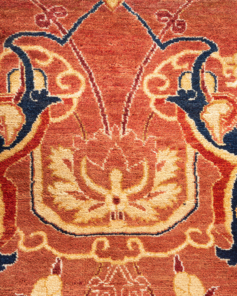 MOGUL, Hand Knotted Area Rug 11' 10" X 9' 2"