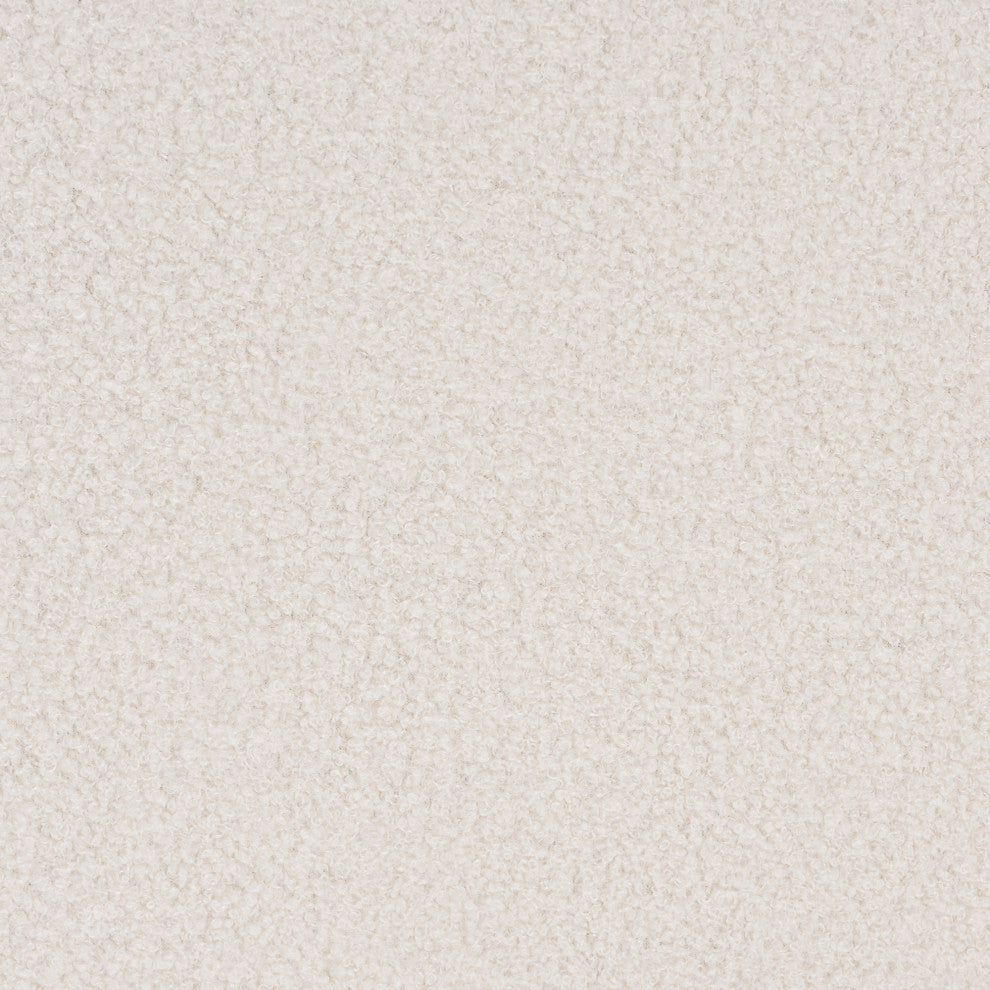 Orla Ivory Boucle Ottoman