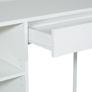 Ravel 40"W Desk, White Finish