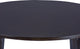 Debbie Mid-Century Dark Brown Wood Round Dining Table
