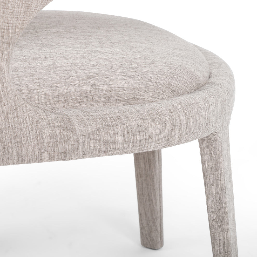 Hawkins Dining Chair, Savile Flannel