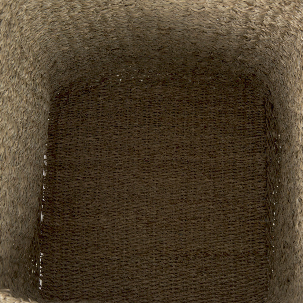 Set of Three Square Wicker Storage Baskets