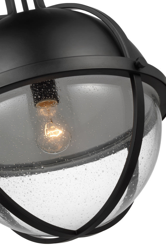 Lincoln Pendant - 1 Light - Matte Black