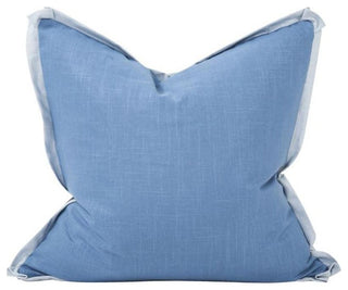 Howard Elliott Madcap Cottage Cove End Indigo 24" x 24" Pillow - Down Insert