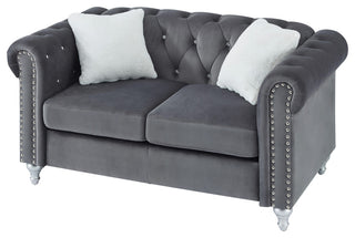 Raisa Loveseat, Gray