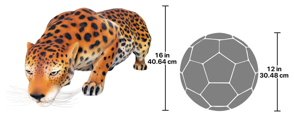 Prowling Spotted Jaguar Statue