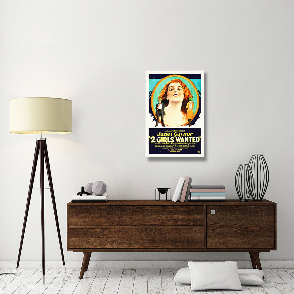 "Two Girls Wanted" Stretched Canvas Giclee by Hollywood Photo Archive, 24x36"