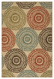 GDF Studio Jim Indoor Floral Area Rug, 5'x8'
