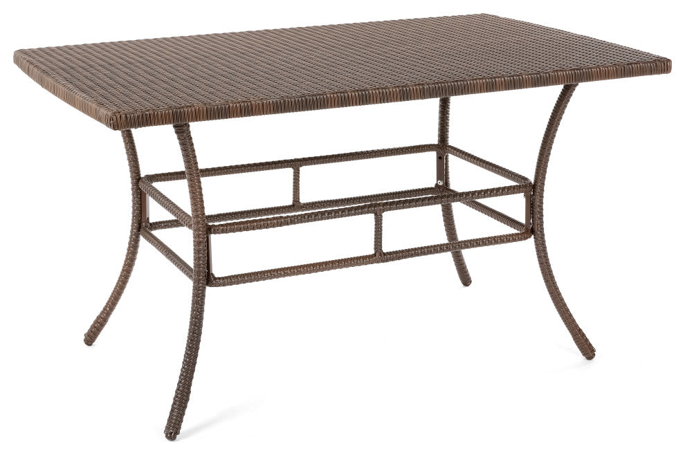 Leisure Collection Outdoor Garden Patio Furniture Dining Table