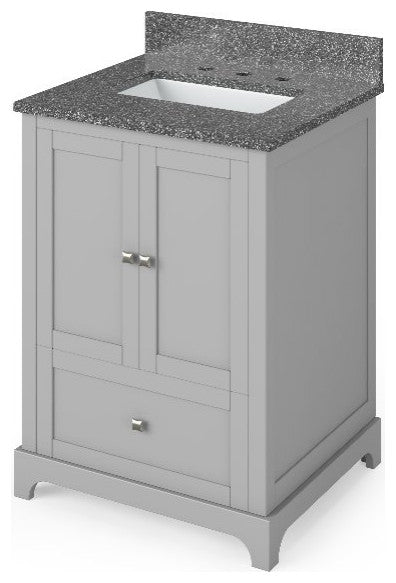 Addington Modern Grey 24" Single Bowl Vanity