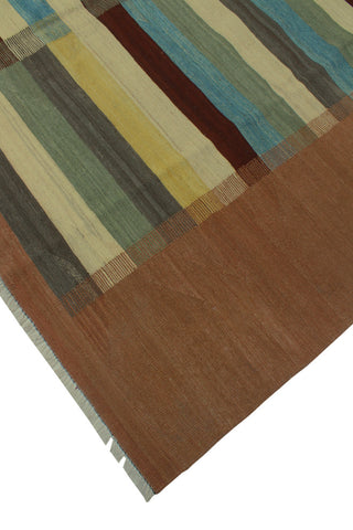 Winchester Kilim Mukaddes Brown Rug