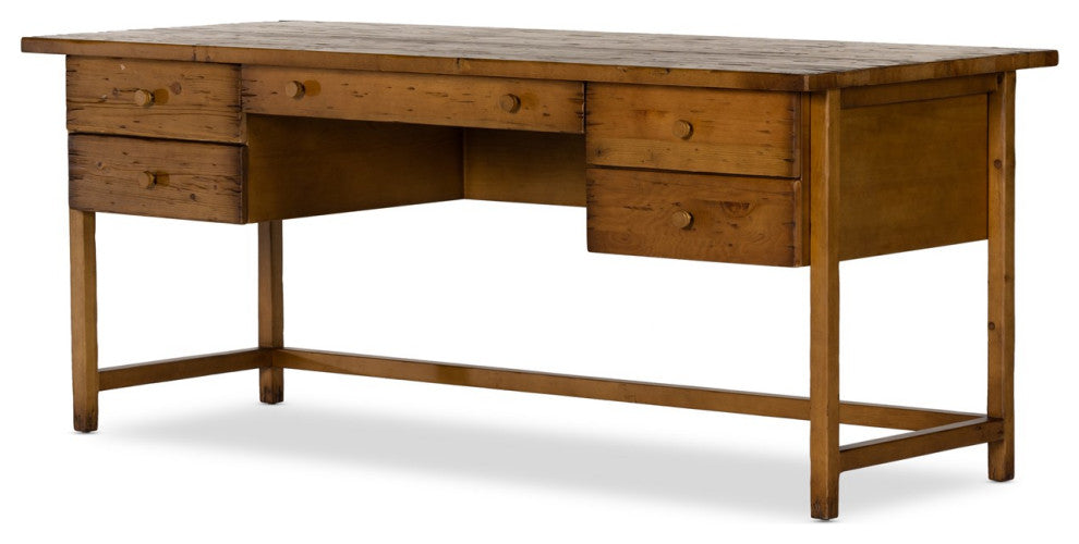 Reign Desk-Waxed Pine