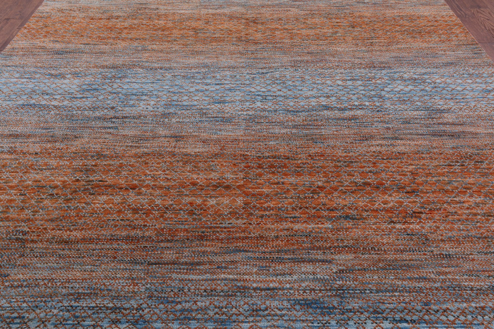 Savannah Grass Hand Knotted Wool Rug 9' 2" X 12' 3" Q9212