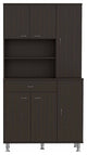 Kitchen Pantry Piacenza, Kitchen, Black