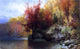 Alexander Lawrie Autumn River Landscape, Gallery Wrapped Canvas Print, 18"x27"