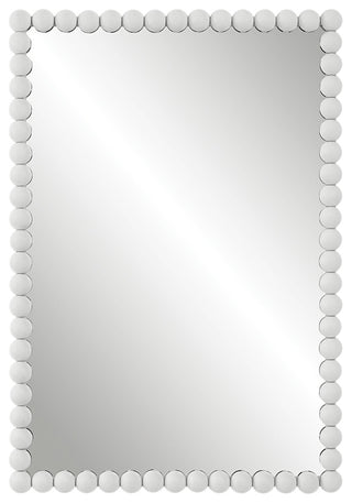 Uttermost Serna White Vanity Mirror