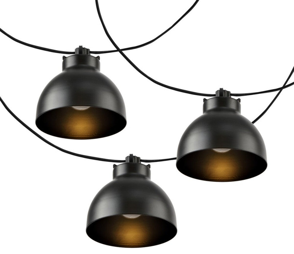 Safavieh Claudie Led Outdoor String Lights Black