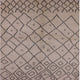 Ahgly Company Indoor Square Mid-Century Modern Area Rugs, 3' Square