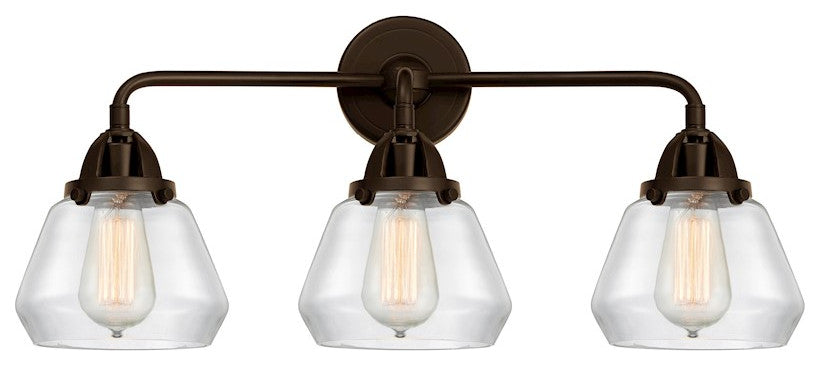 Innovations Lighting 288-3W-OB-G172 Fulton 3 Light 24.75" Bath Vanity Light