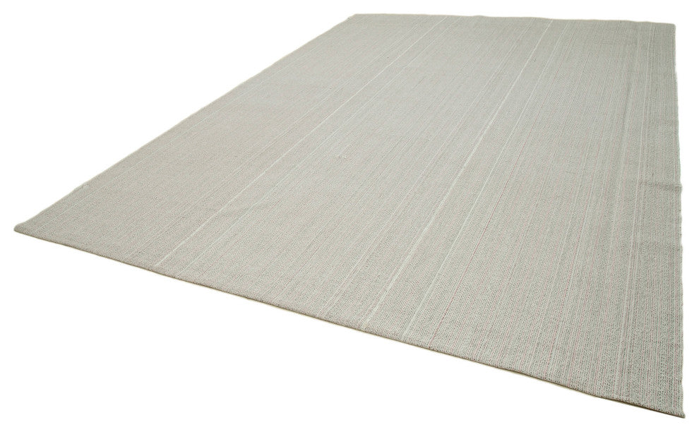 Rug N Carpet - Hand-knotted Turkish 9' 11'' x 13' 7'' Flatweave Wool Kilim Rug