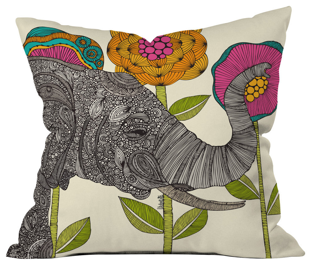 Valentina Ramos Aaron Throw Pillow, 18"x18"