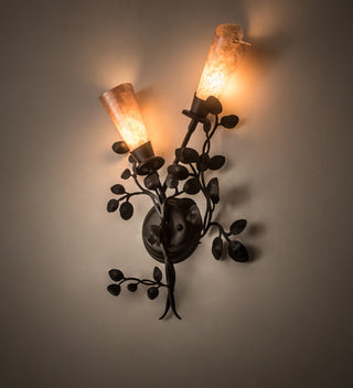 14.5W Vinca Vine 2 LT Left Wall Sconce