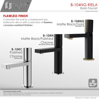 STYLISH Single Handle Modern Bathroom Faucet Basin Sink Faucet
